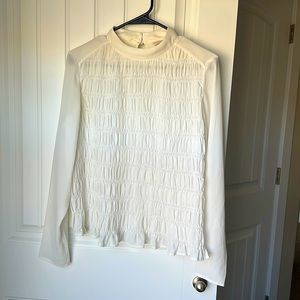 Cream/white H&M blouse